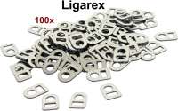 Peugeot - Ligarex strap, locks for the clip strap (100 fittings).