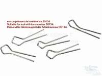 Renault - Windscreens (windscreen) piping assembly tool - bracket inserts. For small piping. There a