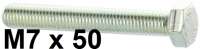 Citroen-2CV - Screw for the securement of the speedometer cable in the gearbox. (M7x50mm). Suitable for 