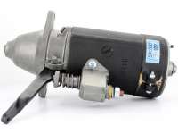 Citroen-2CV - Starter motor 2CV old, 6 V, old version with Bowden cable. The starter button lever indica