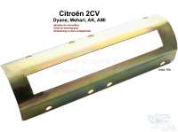 Citroen-2CV - Front axle cover sheet. (Cover at the steering gear, below the tie rod securement). Suitab