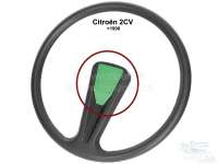 Sonstige-Citroen - Steering wheel hub cover from synthetic (like original), for 1 spoke steering wheel. Colou