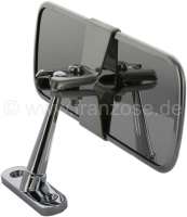 Renault - Inside mirror chrome-plated. Dimension about: 155 x 60mm. The mirror has a fixture to lock