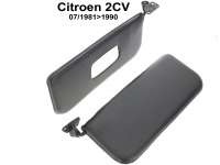 citroen 2cv sun screen inside mirror visor left right P18040 - Image 2