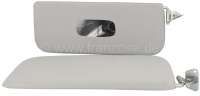 Renault - Sun visor on the left + on the right (1 pair). Color grey. Suitable for Citroen 2CV. The s