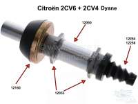 citroen 2cv suspension spring struts cylinder nut threadet P12053 - Image 2