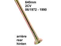Citroen-2CV - Suspension pot hinged tie bar long. (640mm, for the rear axle). Suitable for 2CV starting 