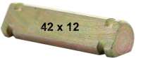 citroen 2cv suspension spring struts cylinder triangle pin small galvanizes P12056 - Image 1