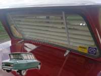 Citroen-2CV - Tail - Shutter. Suitable for Citroen AMI 6 sedan. Quickly installed (the brackets are only
