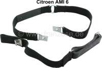Citroen-2CV - Spare wheel fixture strap, from cotton. Suitable for Citroen AMI6.