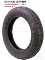 citroen 2cv tires rims tire 135r400 manufacturer michelin P12237 - Image 1