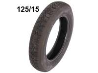 Citroen-2CV - Tire R125/15, reproduction. The tire resembles optical the Michelin profile. Suitable for 