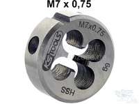 Peugeot - M7 die nut (male thread cutter). Lead of thread 0,75. Workshop quality