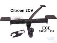 Citroen-DS-11CV-HY - Tow trailer coupling for Citroen 2CV, Dyane. the coupling is delivered with ECE approval! 