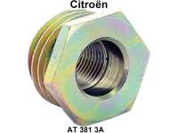 Citroen-2CV - Speedometer pinion driving worm (4 turns). Suitable for Citroen 2CV6, Dyane 6, ACDY, Mehar