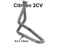 Citroen-2CV - 2CV, Door trim clamp. Per piece.