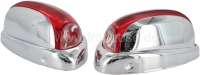 Citroen-2CV - Flashing park light cap set Labinal for Citroen 2CV. Installed from 09/1957 to 03/1963. Th