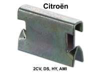 Citroen-DS-11CV-HY - Clip for the securement of the coverings at the seat frame. (slide-on clamp with hooks). S