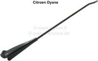 Citroen-2CV - Wiper arm black, suitable for Mehari. Reproduction. Length 31cm (from centre axle mounting