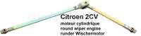 Citroen-2CV - Wiper engine linkage, to the wiper axles. Suitable for Citroen 2CV, with round wiper engin