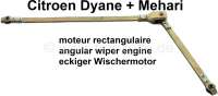 Citroen-2CV - Wiper engine linkage, to the wiper axles. Suitable for Citroen Dyane, Acadiane, Mehari, wi