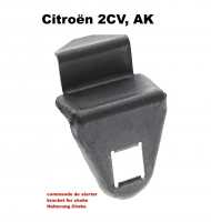 citroen 2cv welded body components bracket choke cable square mount interior P15708 - Image 1