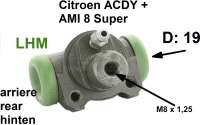 citroen 2cv wheel brake cylinder rear system lhm acdy P13093 - Image 1