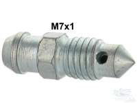 Peugeot - Vent screw M7x1. Universal suitable for many Citroen, Peugeot, Renault. Length: 22mm. Part