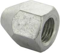 Citroen-2CV - Flange screw 3/8x24UNF for 5mm line. Length + wide ones over everything: 14 x 17,5mm