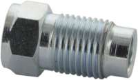 Renault - Flange screw 7/16x24UNF for 1/4 (6.35 + 6,5mm) line. Length + wide ones over everything: 1