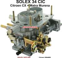 citroen carburetor gasket sets solex 34cic reproduction P41418 - Image 1