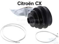 Alle - drive shaft sleeve Citroën CX, wheel side all Models, 100 + 29 mm diameter. Or. no. 95607