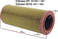 citroen ds 11cv hy air filter cleaner element spare type P48028 - Image 1