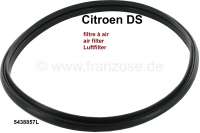 Citroen-DS-11CV-HY - Air filter cover seal. Suitable for Citroen DS. Or. No. 5438857L