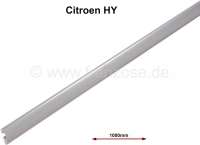 Citroen-DS-11CV-HY - Aluminum edging profile (1000mm)for the side metal sheets in the box body. Fits to Citroen