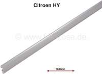 Citroen-DS-11CV-HY - Aluminum edging profile (1500mm)for the side metal sheets in the box body. Fits to Citroen