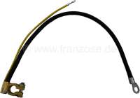 Citroen-DS-11CV-HY - SM, negative cable battery. Suitable for Citroen SM. Made in Germany.