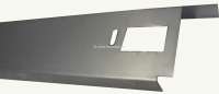 Citroen-DS-11CV-HY - Box sill entry plate, rear left (with 2 brackets). Suitable for Citroen DS. This is the ou