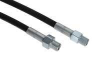 Citroen-DS-11CV-HY - SM, rear brake hose. Suitable for Citroen SM. Made in Italy. Thread connections: Male thre