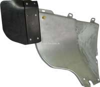 Citroen-DS-11CV-HY - Cover sheet, for the hydraulic lines, in the wheel housing at the rear left (inclusive mud