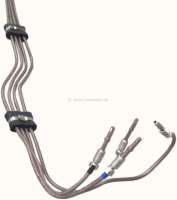 Citroen-DS-11CV-HY - Hydraulic lines (front to rear), suitable for Citroen SM. Very good reproduction.