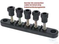 Renault - Cable terminal strip, with 5 connection. Suitable for Citroen 11CV + 15CV. This terminal s