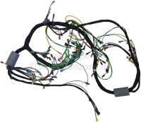 Citroen-DS-11CV-HY - Main cable harness. Battery on the right. 2 relays. 8 fuses (export version). Suitable for