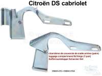 Alle - Luggage compartmend lid hinge (1 pair). Suitable for Citroen DS Cabrio. The hinges are com