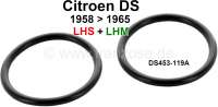 Alle - Brake caliper - repair set LHM + LHS. Suitable for Citroen DS, from year of construction 1