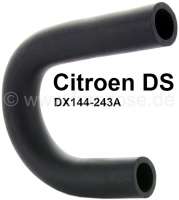 Citroen-DS-11CV-HY - Auxiliary air slide valve air hose (u-shaped). Suitable for Citroen DS IE (rear). Or. No. 