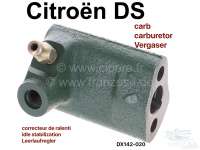 Citroen-DS-11CV-HY - Idle stabilization completely, in the exchange. Idle stabilization does not have a vent sc