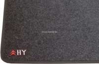 Citroen-DS-11CV-HY - Carpet set anthracite, suitable for Citroen HY starting from year of construction 04/1969.