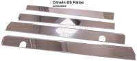 Citroen-DS-11CV-HY - Box sill lining (4 pieces, for the whole vehicle) outside. Suitable for Citroen DS Pallas 