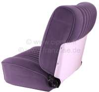 Sonstige-Citroen - DS Pallas, coverings in front + rear, Citroen DS Pallas, color grey. High backrest startin